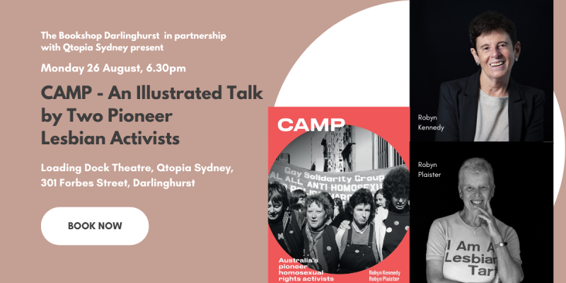 CAMP – An Illustrated Talk by Two Pioneer Lesbian Activists